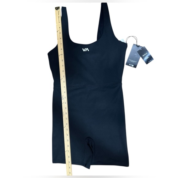 RVCA Women's Essential Unitard One Piece Black Size Medium NWT - Picture 8 of 16